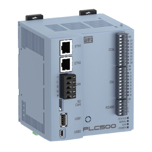 CONVERTIDOR CFW900E0172T4DB20Y2 Mec. E 172A Trifásico 380-480 V Con freno IP20 STO/SS1 HMI sin bluetooth