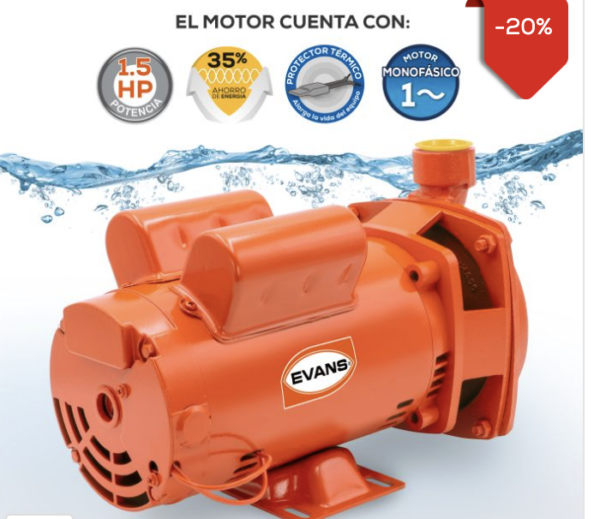 Bomba Evans 1.5 HP