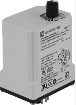 Relevador temporizador sqd 9050JCK27V20