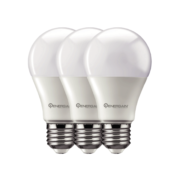 Bombilla modelo EG-B9W-BC THREE PACK Luz Blanco Calido  E26/27