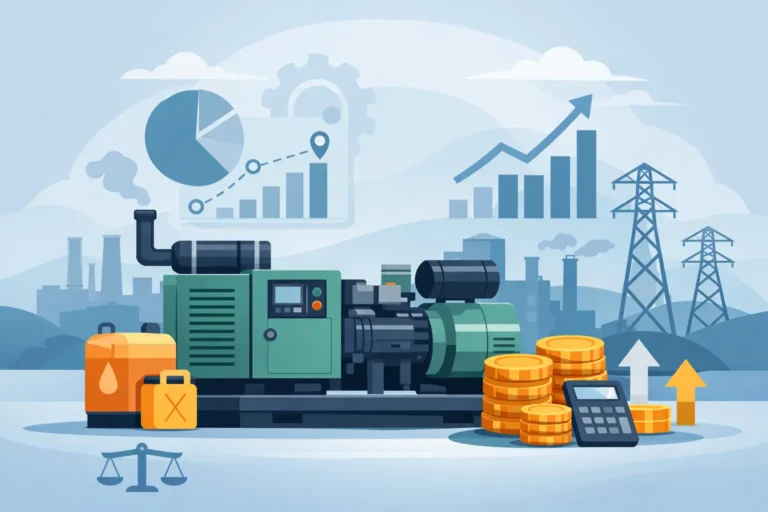 Planta de emergencia industrial: precio real