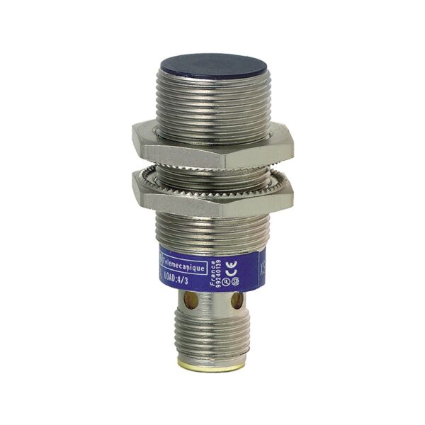 XS118BLPAM12 inductive sensor XS1 M18, L64mm, brass, Sn5mm, 12..24VDC, M12