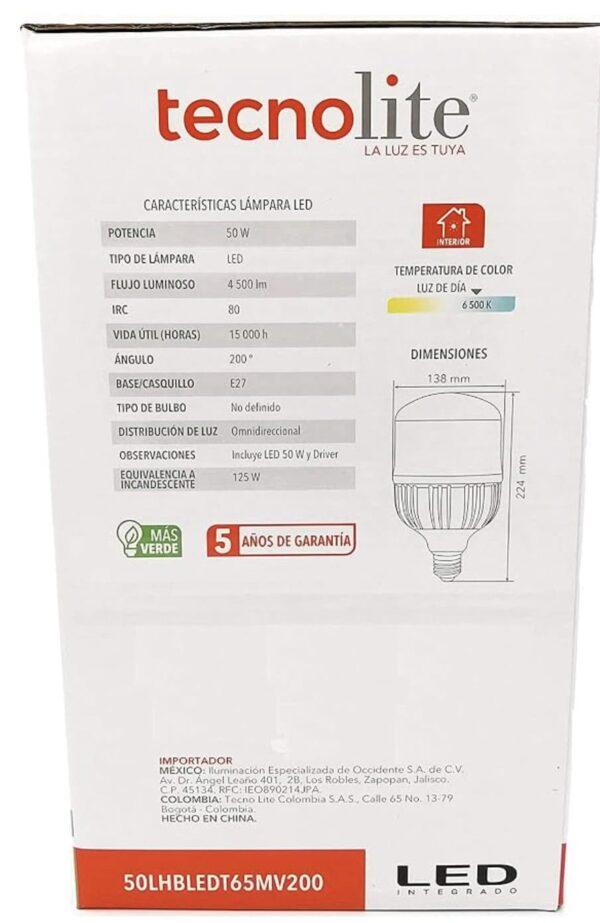 FOCO LED 50 W 127 V TECNOLITE