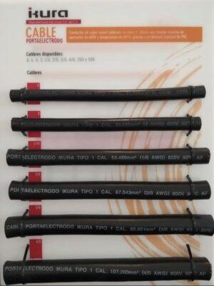 Cable Portaelectrodo CALIBRE 250 KCM  AWG 90C MARCA IKURA P/MTS