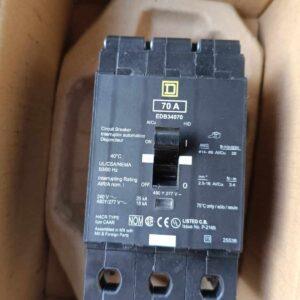 Interruptor Termomagnético EDB34070 SQD