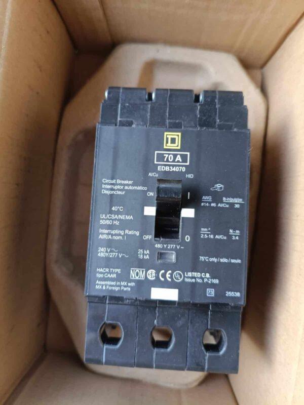 Interruptor Termomagnético EDB34070 SQD